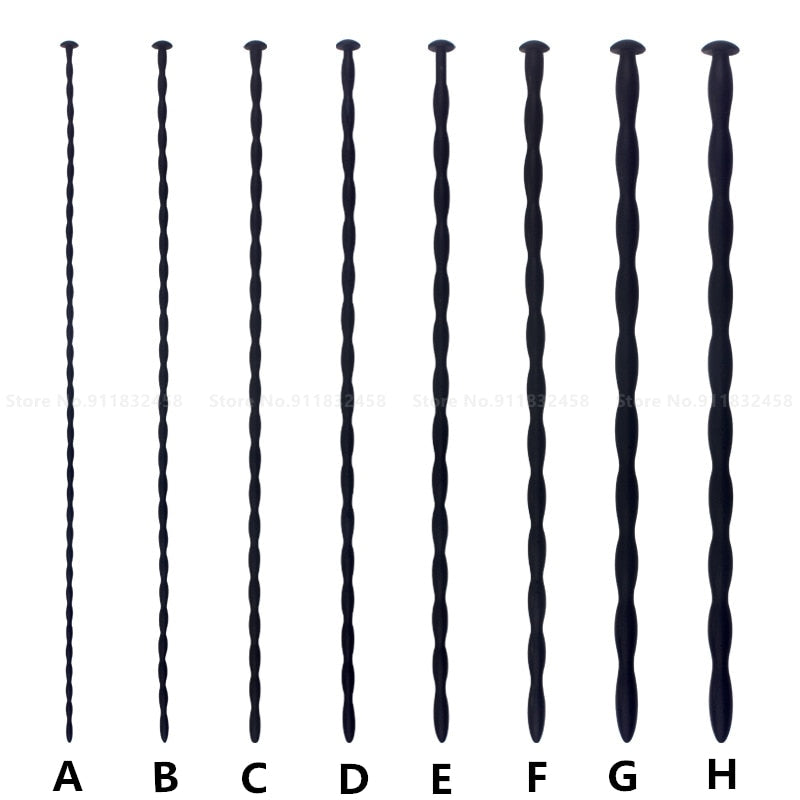 Silicone Urethral Catheter Dilator Horse Cock Sound Urethral Plug Insert Adult Toy For Gay Men