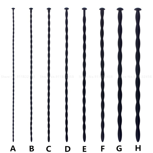 Silicone Urethral Catheter Dilator Horse Cock Sound Urethral Plug Insert Adult Toy For Gay Men