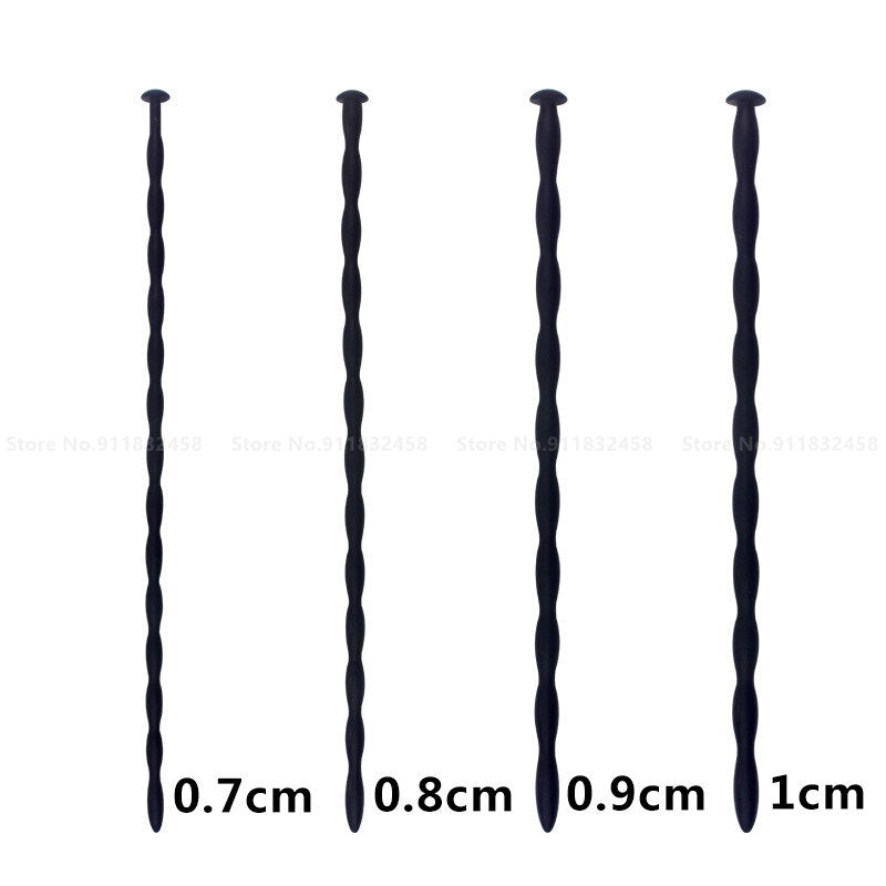 Silicone Urethral Catheter Dilator Horse Cock Sound Urethral Plug Insert Adult Toy For Gay Men