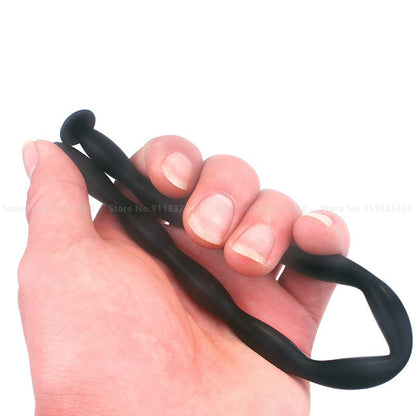 Silicone Urethral Catheter Dilator Horse Cock Sound Urethral Plug Insert Adult Toy For Gay Men