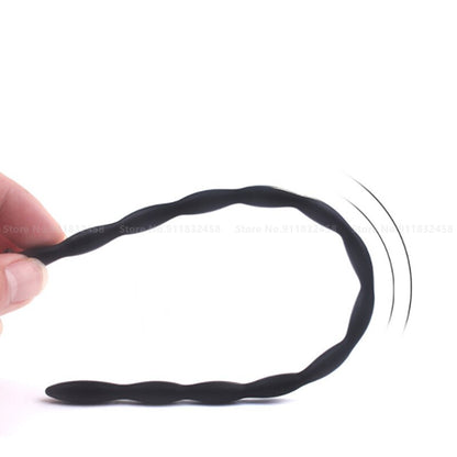 Silicone Urethral Catheter Dilator Horse Cock Sound Urethral Plug Insert Adult Toy For Gay Men
