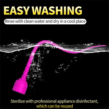 Urethral Suction Cup Penis Stimulator Urethral Plug Dilator Long Silicone Horse Rod Prostate Stimulator Sex Toys For Gay