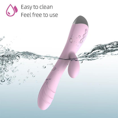 เครื่องนวด G-Spot รูปทรงองคชาตสั่นได้ 10 ระดับ ซิลิโคน กันน้ำ สำหรับกระตุ้นคลิตอริส นวดช่องคลอด ของเล่นผู้หญิง