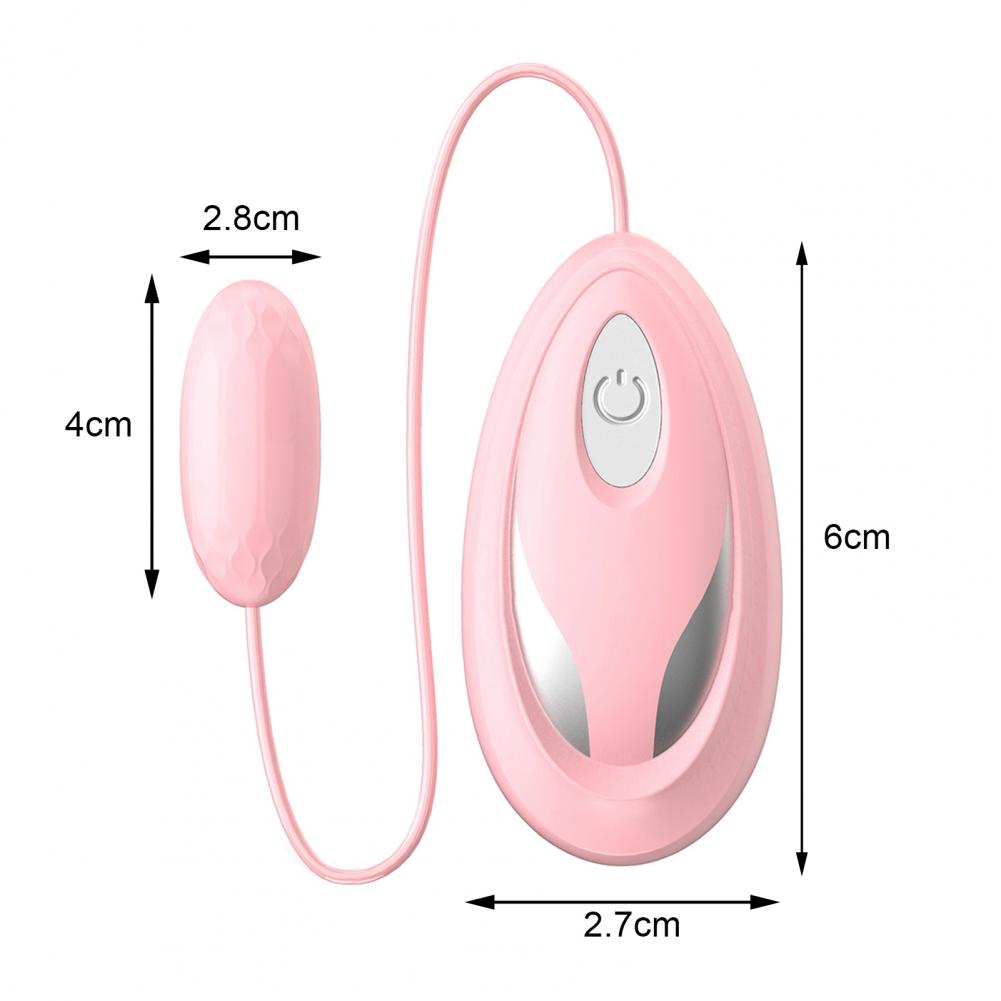 ไวเบรเตอร์ รูปไข่ (Vibrator Egg) ช่วยให้ผ่อนคลายอย่างล้ำลึก ใช้งานง่าย ทำจาก ABS สำหรับนวด G-spot และเป็นอุปกรณ์ช่วยสำเร็จความใคร่สำหรับผู้หญิง