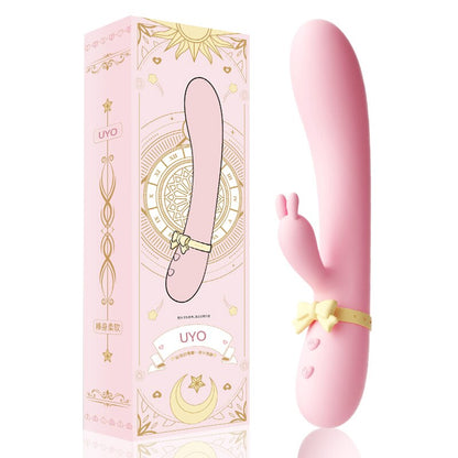 Women Vibrator Sex Toy Silicone Rabbit Vibrator USB Waterproof G-Spot Clitoral Stimulator UYO