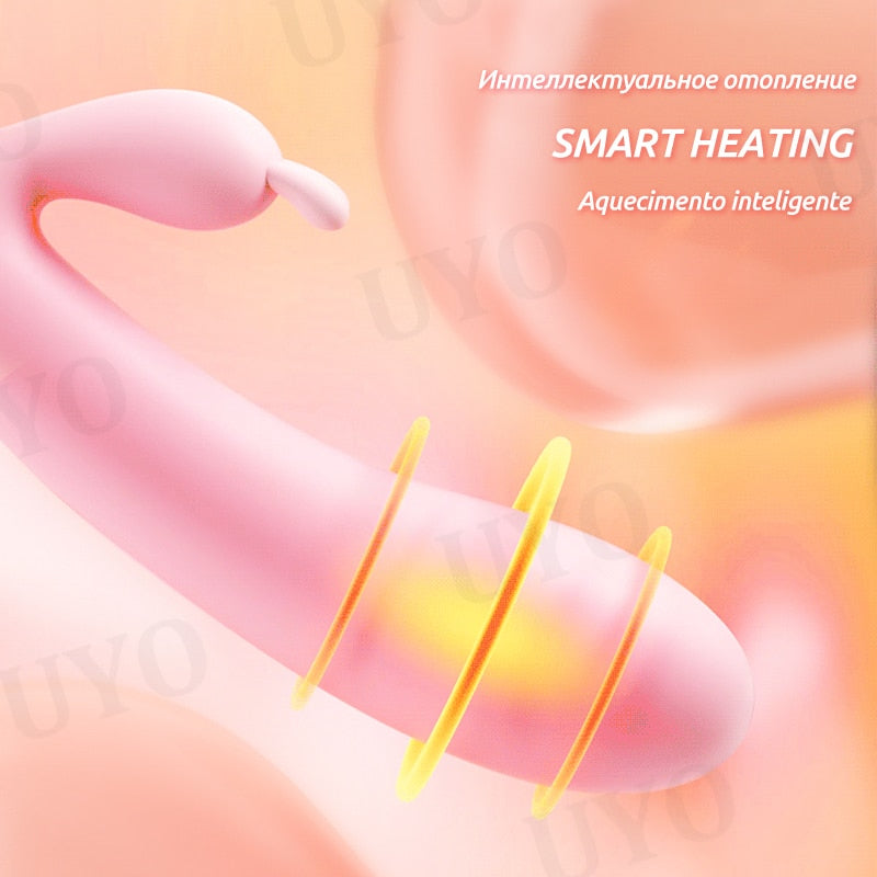 Women Vibrator Sex Toy Silicone Rabbit Vibrator USB Waterproof G-Spot Clitoral Stimulator UYO
