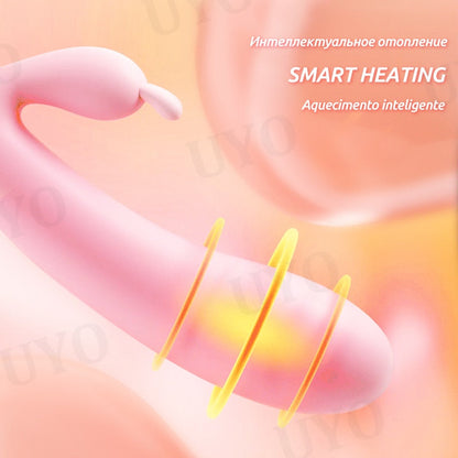 Women Vibrator Sex Toy Silicone Rabbit Vibrator USB Waterproof G-Spot Clitoral Stimulator UYO