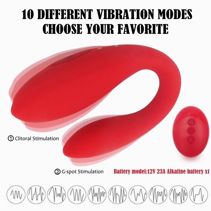 Wireless Remote Control Vibrator คู่หูเครื่องสั่นสะเทือนแบบสวมใส่ได้ ดิลโด้กระตุ้นช่องคลอดและปุ่มคลิตอริส อุปกรณ์เซ็กซ์ทอยสำหรับผู้หญิงสำหรับการช่วยตัวเอง