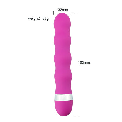 เครื่องสั่น G-Spot หลายสปีด สำหรับช่องคลอดและคลิตอริส ปลั๊กบัตต์ของเล่นทางเพศสำหรับชายหญิง และดิลโด้สำหรับผู้หญิง