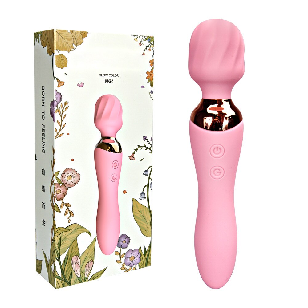 Wand Av Stick Dildo Vibrator ของเล่นทางเพศสำหรับผู้หญิงผู้ใหญ่ เครื่องกระตุ้น G Spot Clitoris Massager สินค้าเซ็กซี่