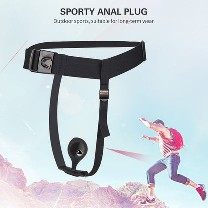 Wearable Anal Plug with Built-in Steel Ball Butt Plug Anal Toys Female Masturbation Tool Prostate Stimulator Sex Toys for Woman