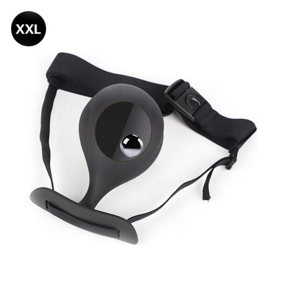 Wearable Anal Plug with Built-in Steel Ball Butt Plug Anal Toys Female Masturbation Tool Prostate Stimulator Sex Toys for Woman