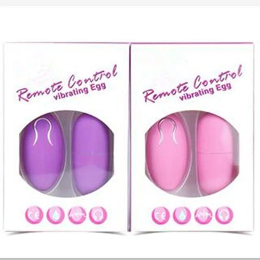 ของเล่นทางเพศไวเบรเตอร์ G-spot แบบไร้สายสำหรับผู้หญิง รีโมทควบคุมได้ 10 ระดับ ไข่สั่นกระตุ้นคลิตอริส ของเล่นนวดช่องคลอด