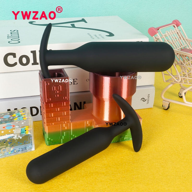 YWZAO อุปกรณ์ซิลิโคนสำหรับผู้ใหญ่ 18+ ของเล่นทางทวารหนักสำหรับสตรี ชุดฝึกสำหรับผู้หญิง ของเล่นทางเพศ ปลั๊กสำหรับบุรุษ G38
