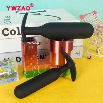 YWZAO อุปกรณ์ซิลิโคนสำหรับผู้ใหญ่ 18+ ของเล่นทางทวารหนักสำหรับสตรี ชุดฝึกสำหรับผู้หญิง ของเล่นทางเพศ ปลั๊กสำหรับบุรุษ G38