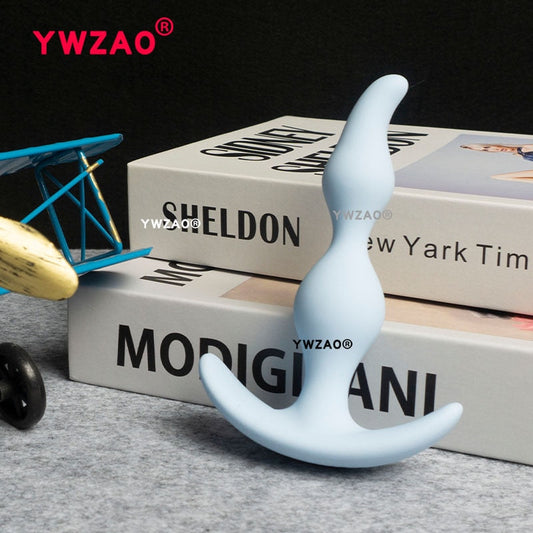 YWZAO Ass ของเล่นผู้หญิงสำหรับผู้ชาย อุปกรณ์อีโรติกซิลิโคนสำหรับผู้ใหญ่ 18 ของเล่น BDSM ก้นใหญ่ เครื่องนวดต่อมลูกหมาก อุปกรณ์เสียบก้น G05