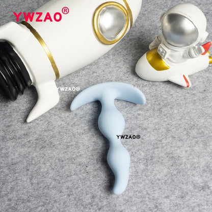 YWZAO Ass ของเล่นผู้หญิงสำหรับผู้ชาย อุปกรณ์อีโรติกซิลิโคนสำหรับผู้ใหญ่ 18 ของเล่น BDSM ก้นใหญ่ เครื่องนวดต่อมลูกหมาก อุปกรณ์เสียบก้น G05