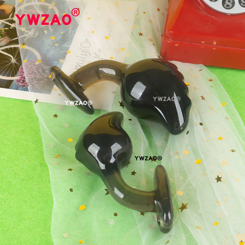 YWZAO G78 ตะขอทวารหนัก จุกเสียบก้น ของเล่นทวารหนักขนาด XXL สำหรับผู้ชาย ของเล่นทวารหนักสำหรับเกย์ จุกเสียบก้น ส่วนผสม หางทวารหนักเซ็กซ์ จุกเสียบก้นขนาดใหญ่สำหรับผู้หญิง
