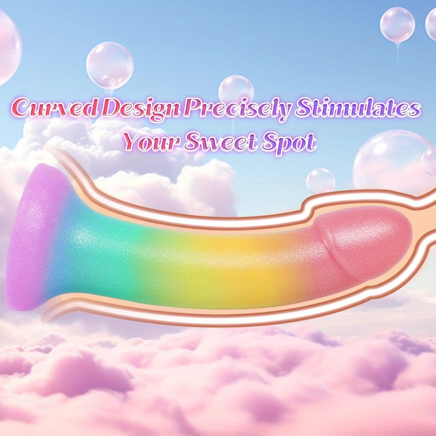 ดิลโด้ซิลิโคนเหลวแบบนิ่ม ดิลโด้ 7 ชิ้นสำหรับสวมรัด G-spot สำหรับผู้หญิงที่มีฐานดูด เพื่อความสุขของผู้หญิง ดิลโด้สีชมพูม่วงแฟนตาซีบางสำหรับผู้หญิง ของเล่นทางเพศสำหรับผู้ใหญ่สำหรับผู้เริ่มต้น อวัยวะเพศเทียมผิวเจลลี่เรียบสำหรับผู้หญิง
