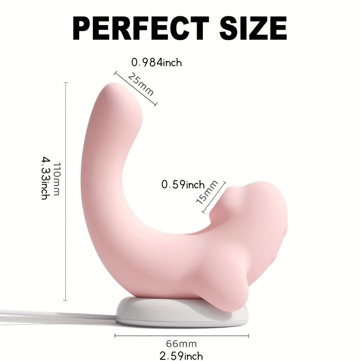 ไวเบรเตอร์ G-spot ของเล่นทางเพศสุดเซ็กซี่ใหม่ ของเล่นทางเพศสำหรับผู้หญิงดูดกระตุ้นคลิตอริส ของเล่นสำหรับผู้ใหญ่สำหรับผู้หญิงเล่นคู่ ของเล่นทางเพศแบบสั่นเพื่อการกระตุ้นสองเท่าพร้อมฟังก์ชันระเบิดด้วยปุ่มเดียว 5 โหมดดูด และ 5 โหมดสั่น