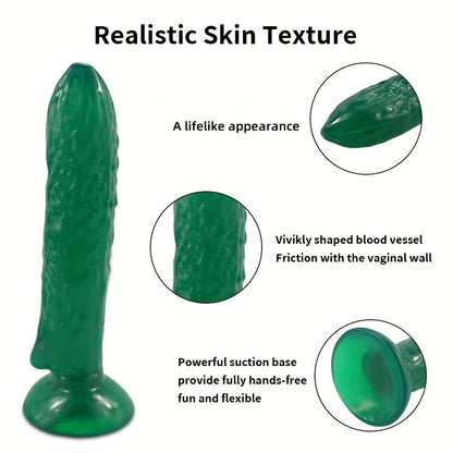 Soft Silicone Vegetable Models - Cucumber. Corn. Banana - Perfect For Kitchen Decor & Relax - Unique Gift For Women
