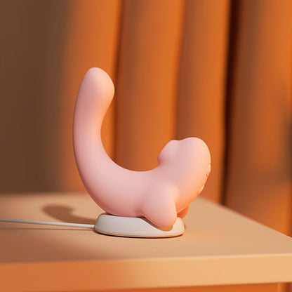ไวเบรเตอร์ G-spot ของเล่นทางเพศสุดเซ็กซี่ใหม่ ของเล่นทางเพศสำหรับผู้หญิงดูดกระตุ้นคลิตอริส ของเล่นสำหรับผู้ใหญ่สำหรับผู้หญิงเล่นคู่ ของเล่นทางเพศแบบสั่นเพื่อการกระตุ้นสองเท่าพร้อมฟังก์ชันระเบิดด้วยปุ่มเดียว 5 โหมดดูด และ 5 โหมดสั่น