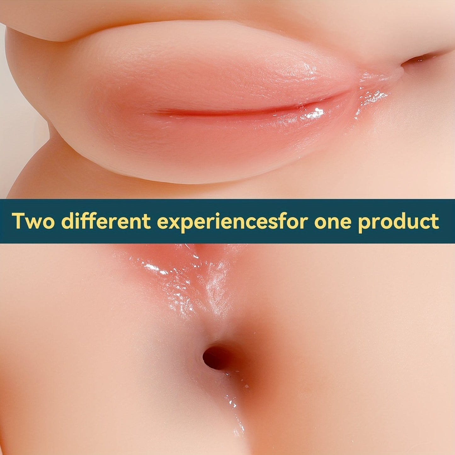 ของเล่นบำบัดความใคร่ด้วยตนเองสำหรับทวารหนักชายสมจริง 1.8 กก.: วัสดุ TPE. ช่องทางพื้นผิว 3 มิติ. ยาว 7.28 นิ้ว. กว้าง 3.33 นิ้ว. ไม่ต้องใช้แบตเตอรี่